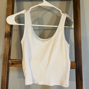 Crop tanks, white and sage green, super cute and comfortable!
